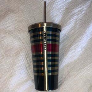 Starbucks Metal Cup&Straw